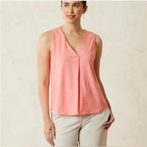 Tommy Bahama Coral/pink Sleeveless Tank Top size XL